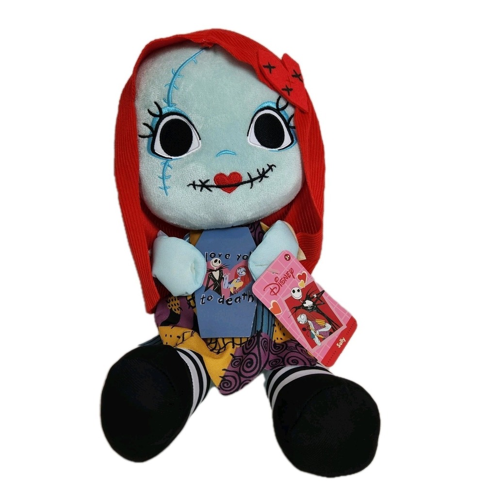 NEW Disney Nightmare Before Christmas Sally Plush Doll Tim Burton Valentines Day